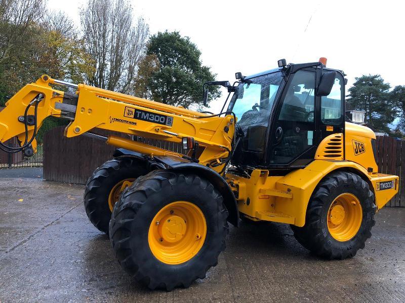 JCB TM30052 AGRI SPEC TURBO TELEHANDLER C/W GRAIN BUCKET * ONLY 6637 HOURS * SEE VIDEO