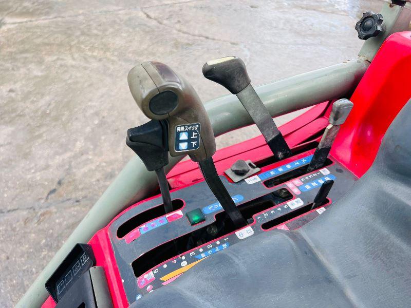 YANMAR AC18 TRACKED TRACTOR C/W REAR LINKAGE *VIDEO*