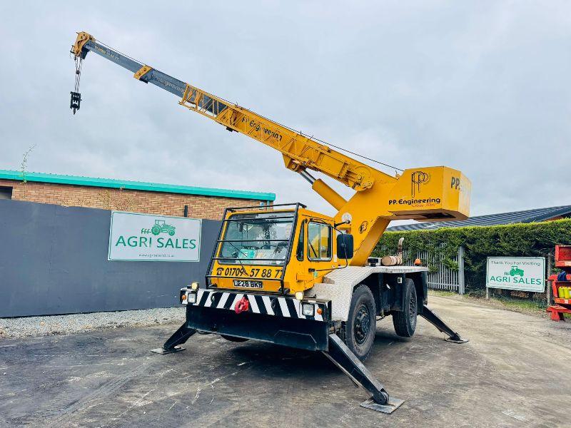 GROVE AP41.5 MOBILE CRANE*C/W HYDRAULIC SUPPORT LEGS*VIDEO*