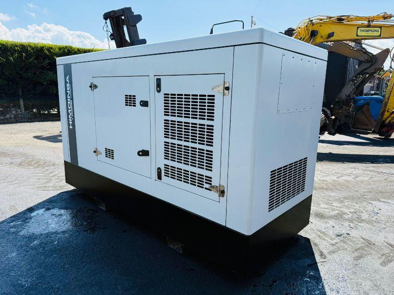 HIMOINSA HGO-70 72KVA GENERATOR*YEAR 2022*C/W FORD V8 ENGINE*VIDEO*