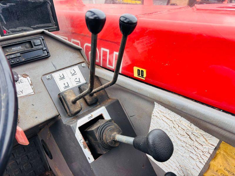 MANITOU MLT 523 TURBO TELEHANDLER*C/W PALLET TINES*VIDEO*