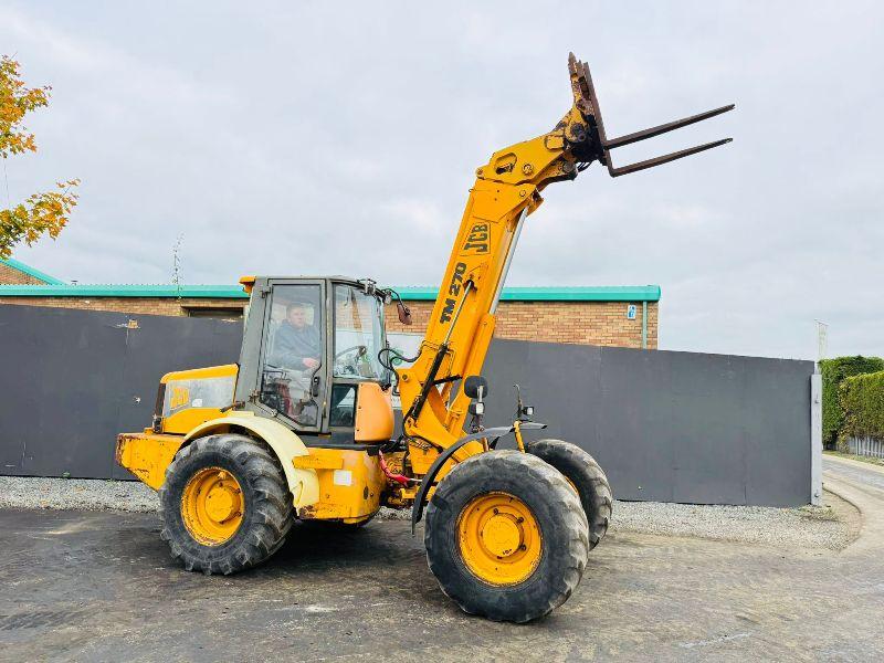 JCB TM270 ARTICULATED TELEHANDLER*SLOW IN REVERSE*VIDEO*