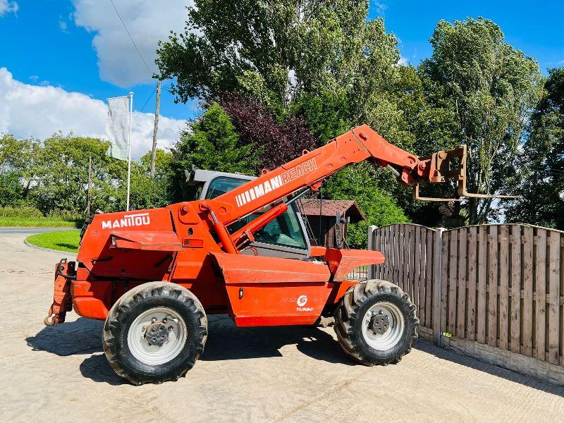 MANITOU MLT628T 4WD TELEHANDLER *AG-SPEC* C/W PICK UP HITCH *VIDEO*