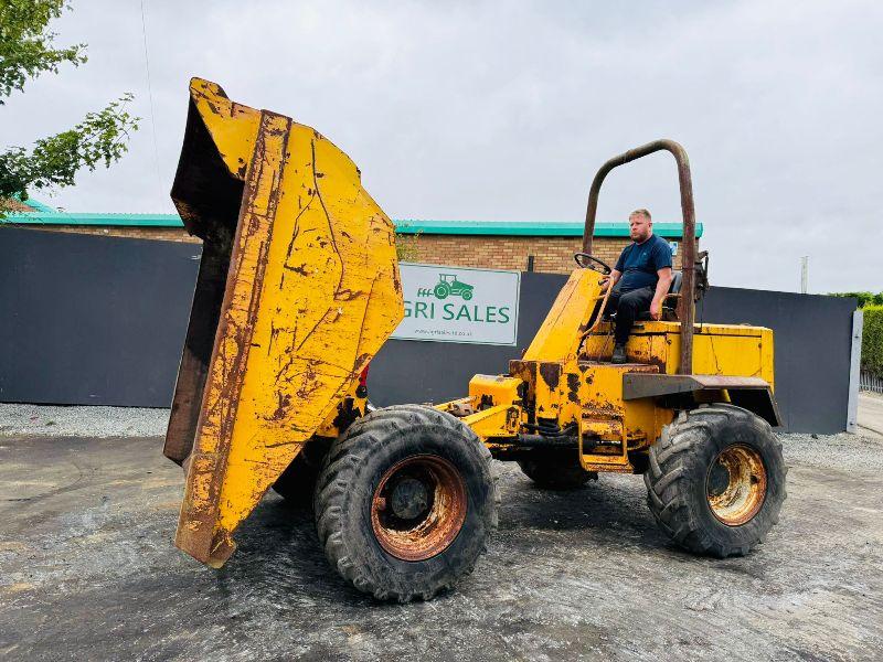 BARFORD SX7000 DUMPER*C/W ROLL BAR*VIDEO*