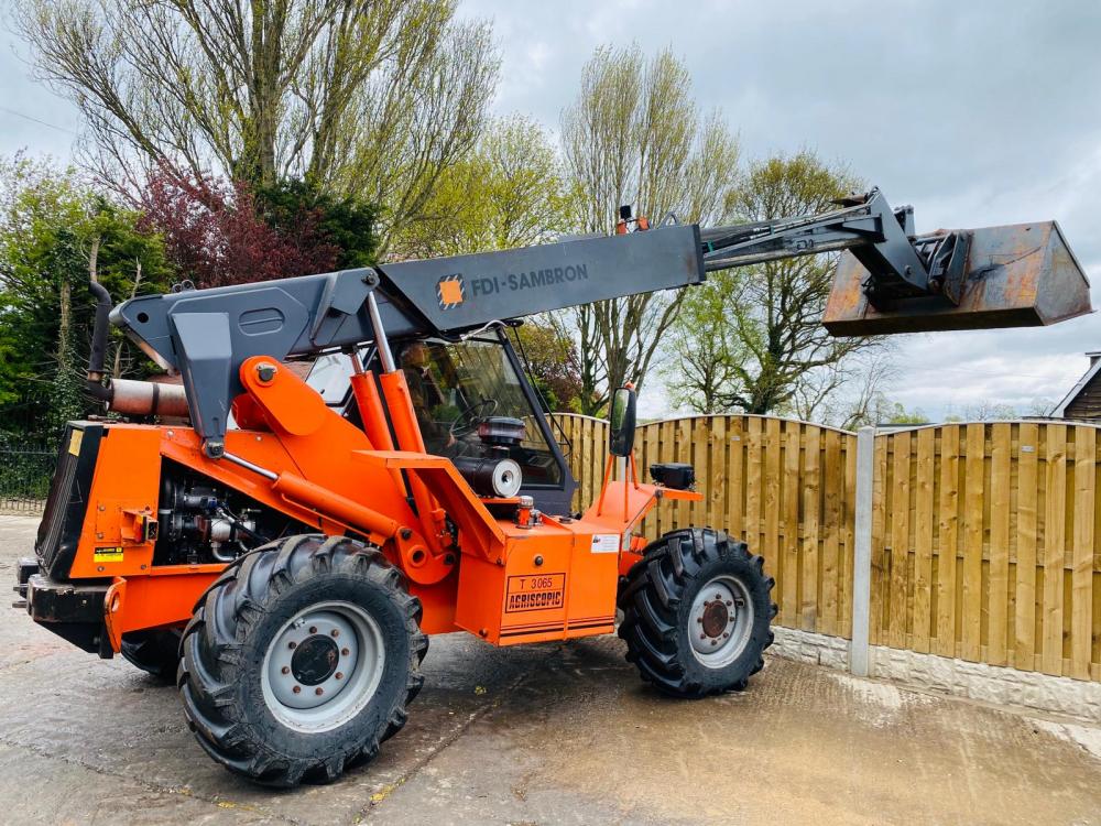 FDI SAMBRON T3065 4WD TELEHANDLER *ONLY 7507 HOURS* C/W BUCKET