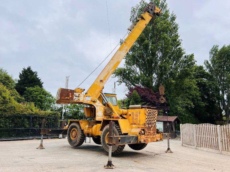 GROVES RT518 4X4 18 TON ROUGH TERRAIN CRANE C/W CATERPILLAR ENGINE *VIDEO*