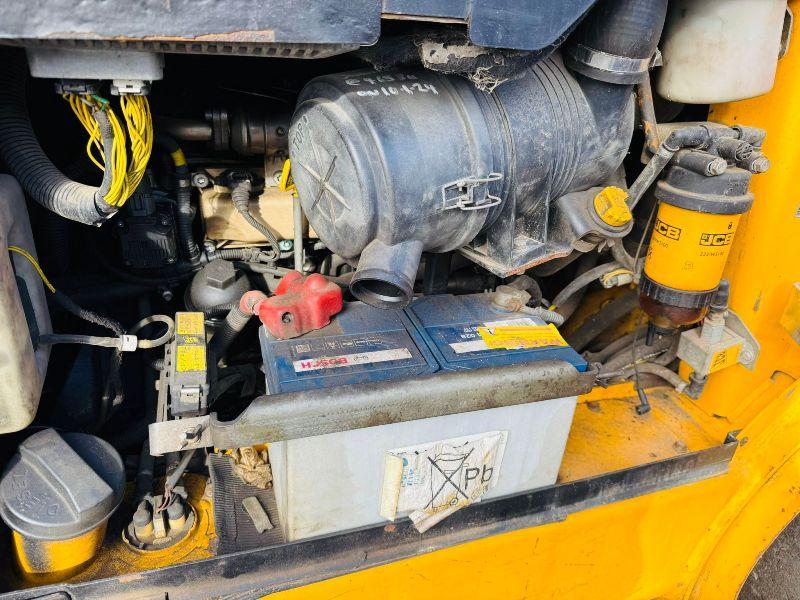 JCB TLT35D 4WD TELETRUK*C/W PALLET TINES*NON RUNNER*YEAR 2014*VIDEO*