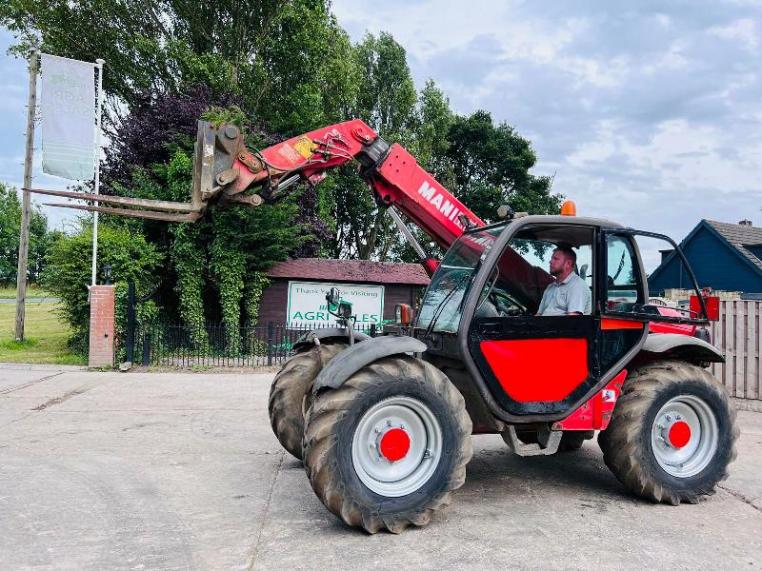 MANITOU MLT526T 4WD TELEHANDLER C/W PALLET TINES *VIDEO*