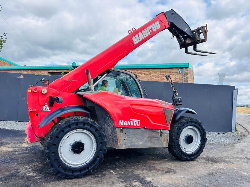 MANITOU MT 835 TELEHANDLER*C/W PALLET TINES*YEAR 2013*VIDEO*