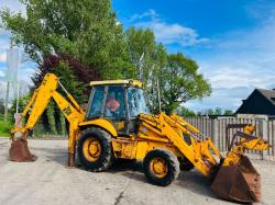 JCB 3CX 4WD PROJECT 8 BACKHOE DIGGER C/W SIDE DASH & EXTENDING DIG *VIDEO*