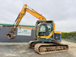 HYUNDAI ROBEX 145LCR-9 EXCAVATOR*C/W SELECTOR GRAB*YEAR 2012*VIDEO*