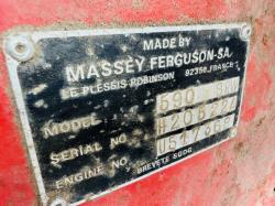 MASSEY FURGUSON 590 4WD TRACTOR*C/W MULTI POWER*VIDEO*