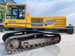 AKERMAN EC420 TRACKED EXCAVATOR C/W DOUBLE LOCKING QUICK HITCH & BUCKET *VIDEO*