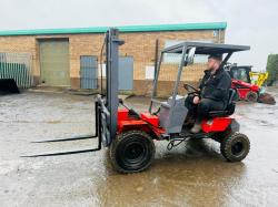 AUSA CE-11 ROUGH TERRAIN FORKLIFT*C/W SIDESHIFT*VIDEO*
