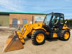 JCB 530-70 TELEHANDLER*C/W BUCKET*AG SPEC*VIDEO*
