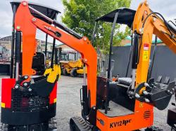 *NEW UNUSED* JPC KV12 TRACKED MINI EXCAVATOR*CHOICE OF 4*C/W BUCKET*VIDEO*