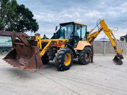 FERMEC 960 4WD EQUAL WHEELED BACKHOE DIGGER C/W REAR QUICK HITCH 