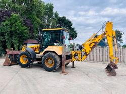 FERMEC 960 4WD EQUAL WHEELED BACKHOE DIGGER C/W REAR QUICK HITCH 