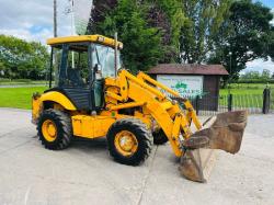 JCB 2CX 4WD AIRMASTER LOADING SHOVEL C/W 4 WHEEL STEER *VIDEO*
