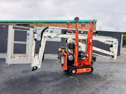 EASYLIFT TRACKED MANLIFT*C/W SAFETY BASKET*ONLY 1211 HOURS*VIDEO*