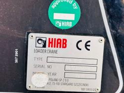 UNUSED HIAB X-DUO 178 CRANE *YEAR 2016, NEVER BEEN USED*