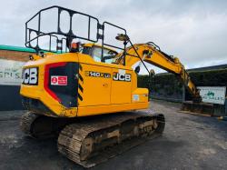 JCB 140XLC TRACKED EXCAVATOR*7007 HOURS*C/W BUCKET*YEAR 2021*VIDEO*