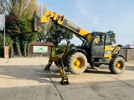 CATERPILLAR TH360B 4WD TRUBO TELEHANDLER *13.5 METER, 6313 HOURS*C/W TINES *VIDEO*