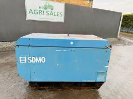 SDMO 10KVA GENERATOR*C/W 3 CYLINDER MITSUBISHI ENGINE*VIDEO*