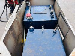 STATIC MARINE CRANE *C/W* PERKINS POWER PACK* OIL & DIESEL TANK*VIDEO*