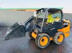 JCB 135HD SKIDSTEER LOADER*2990 HOURS*C/W BUCKET*YEAR 2018*VIDEO*