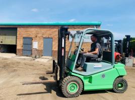 CESAB DRAGO 250E GAS FORKLIFT*C/W SIDESHIFT*VIDEO*