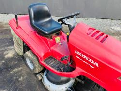 HONDA HF2417 RIDE ON LAWNMOWER*YEAR 2014*C/W HONDA ENGINE*VIDEO*