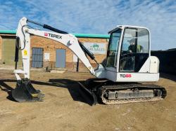 TEREX TC65 TRACKED EXCAVATOR*C/W ISUZU ENGINE*VIDEO*