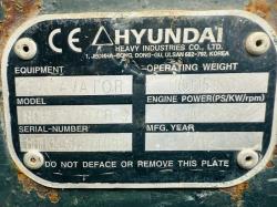 HYUNDAI ROBEX 145LCR-9 EXCAVATOR*C/W SELECTOR GRAB*YEAR 2012*VIDEO*