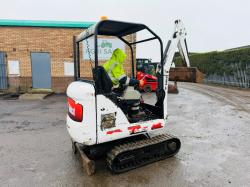 BOBCAT 319 MINI EXCAVATOR*C/W EXPANDING TRACKS*VIDEO*