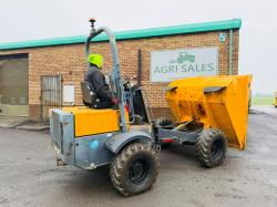 TEREX TA3H DUMPER*YEAR 2013*C/W KUBOTA ENGINE*VIDEO*