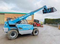 GENIE GTH 2506 TELEHANDLER*C/W BUCKET AND PALLET TINES*VIDEO*