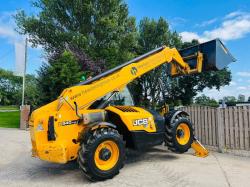 JCB 540-140 HI VIZ 4WD TELEHANDLER *YEAR 2017* C/W BUCKET & TINES*VIDEO*