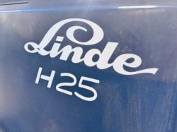 LINDE H25T GAS FORKLIFT *C/W PALLET TINES*VIDEO*