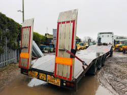 IVECO TRACTOR UNIT*C/W KING LOW LOADER TRAILER, RAMPS AND WINCH*VIDEO*