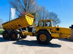 VOLVO BM 6X6 ARTICULATED DUMP TRUCK C/W HYDRAULIC TIP *VIDEO*