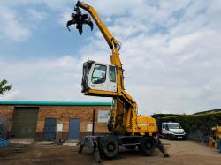 LIEBHERR 316 HRC SCRAP HANDLER*C/W ROTATING SCRAP GRAB*VIDEO*