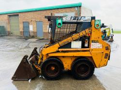 CASE 1825B SKIDSTEER*SPARES AND REPAIRS*C/W 3 IN 1 BUCKET*VIDEO*