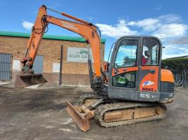 DOOSAN SOLAR 55-VPLUS EXCAVATOR*C/W BUCKET*VIDEO*
