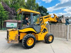 JCB 2CX 4WD AIRMASTER LOADING SHOVEL C/W 4 WHEEL STEER *VIDEO*