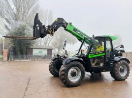 JLG AGRIVICTOR 33.7 4WD TELEHANDLER *YEAR 2016, AG-SPEC* C/W PICK UP HITCH *VIDEO*