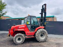 MANITOU M26-4 4X4 FORKLIFT*READING 2932 HOURS*C/W PALLET TINES*VIDEO*