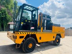 BOSS 787.10 SIDE LOADING FORKLIFT *FULL REFERB IN 2013* C/W 2 X SUPPORT LEGS*VIDEO* 