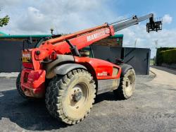 MANITOU MT932 4WD TELEHANDLER *C/W PALLET TINES*VIDEO*