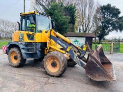 KOMATSU WA115 4WD LOADING SHOVEL * 5772 HOURS * C/W BUCKET *VIDEO*